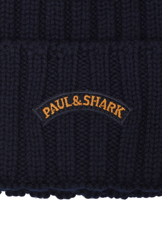 Paul And Shark Beanie Navy
