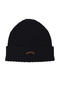 Paul And Shark Beanie Black Paul & Shark