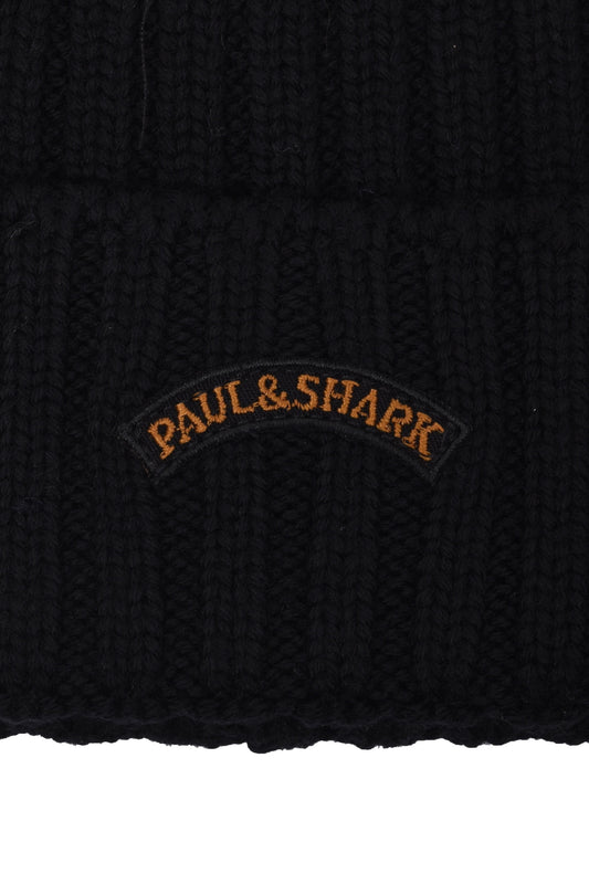 Paul And Shark Beanie Black