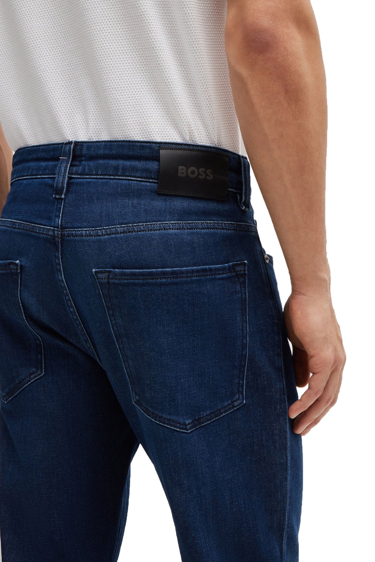 Jeans Boss Re.maine blu medio