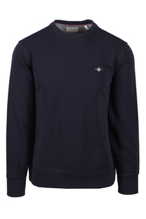 Gant Reg Shield Crew Neck Sweatshirt Evening Blue Gant