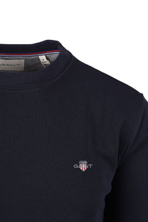 Gant Reg Shield Crew Neck Sweatshirt Evening Blue Gant