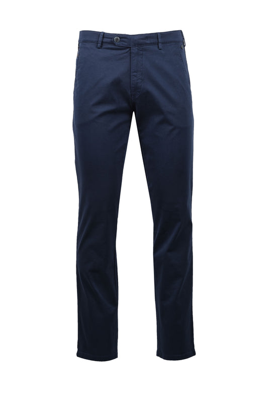 Meyer Roma Cotton Trouser Blue