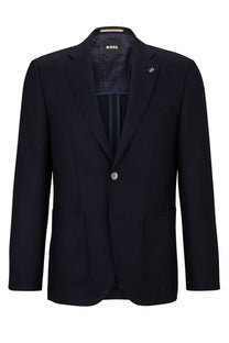 Boss H-janson-233 Jacket Dark Blue BOSS Black