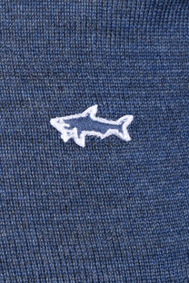 Paul And Shark Half Zip Knitwear Blue Paul & Shark