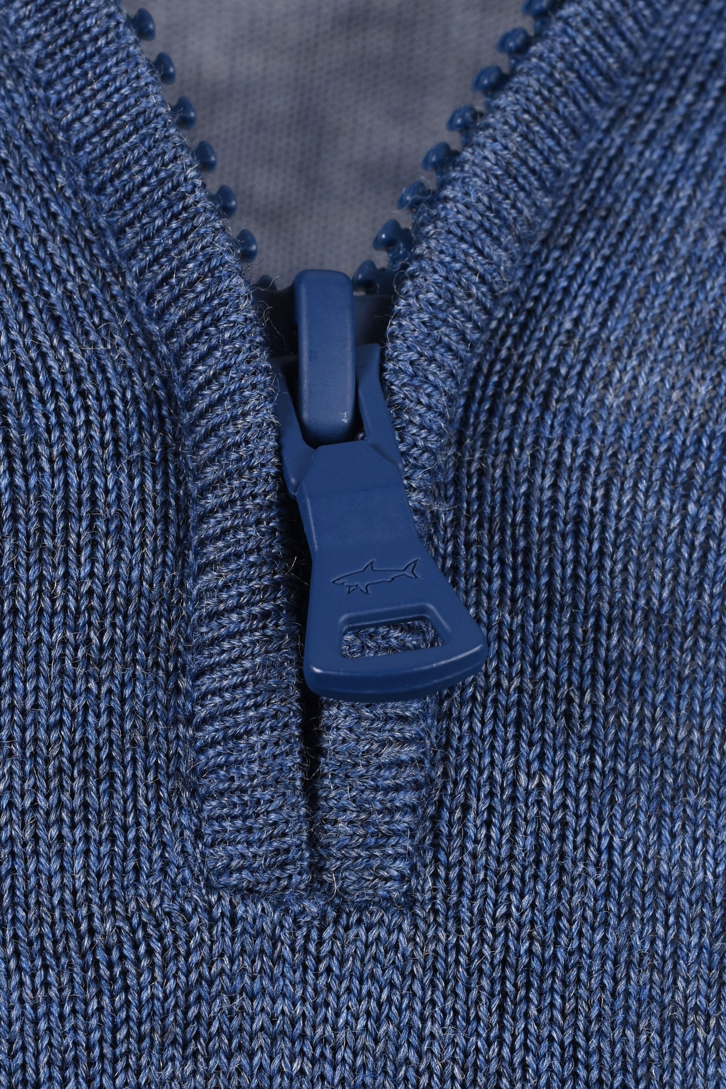 Paul And Shark Half Zip Knitwear Blue