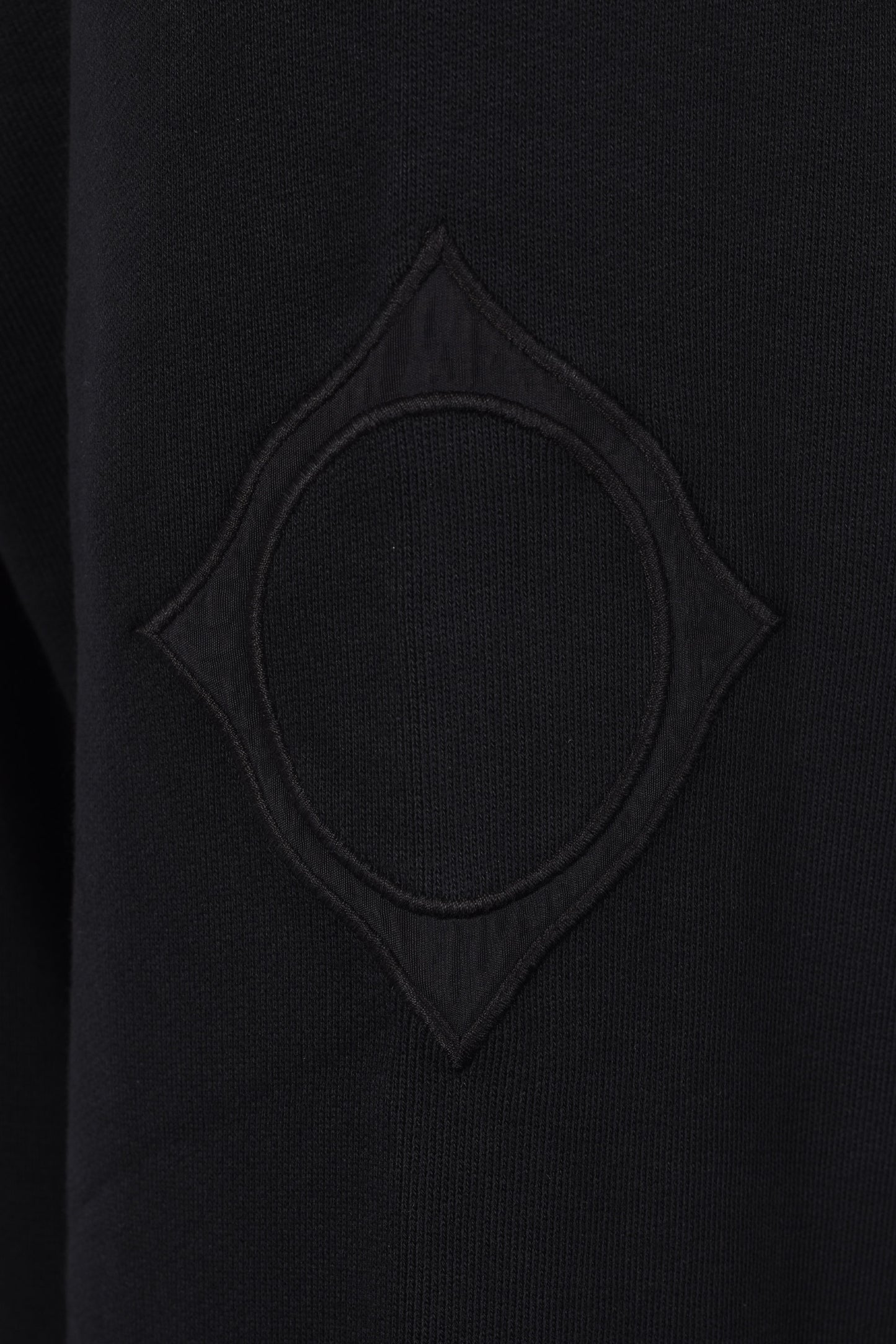 Ma.strum Half Zip Logo Sweat Jet Black