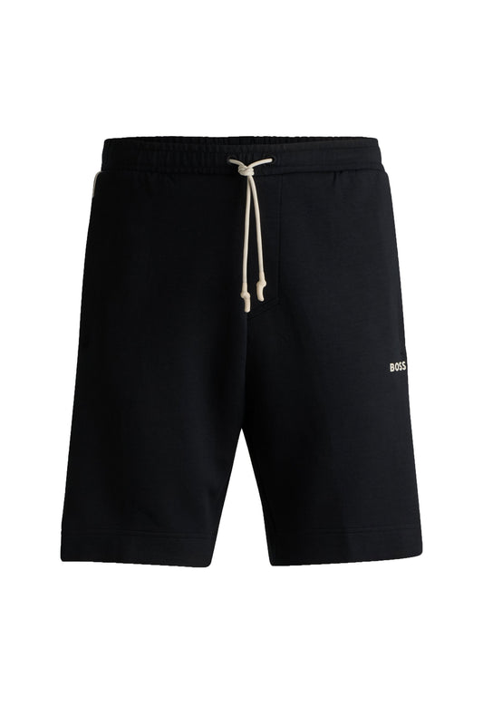Short en jersey Boss Headlo noir