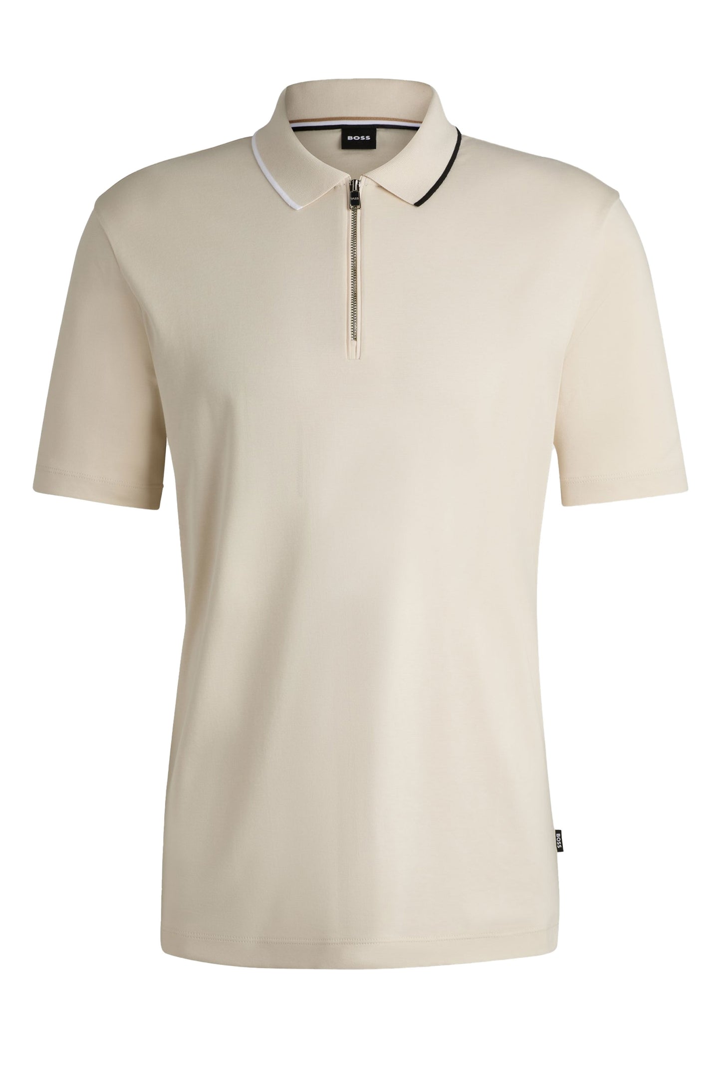 Polo Boss C-paras 30 ouvert blanc