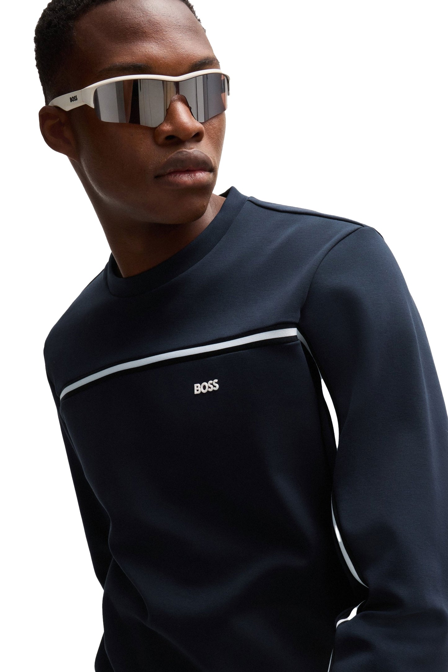 Boss Salbo 1 Sweatshirt Dark Blue