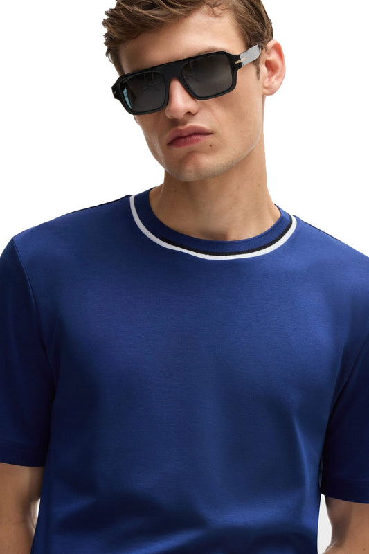 Boss C-thompson 30 T Shirt Open Blue