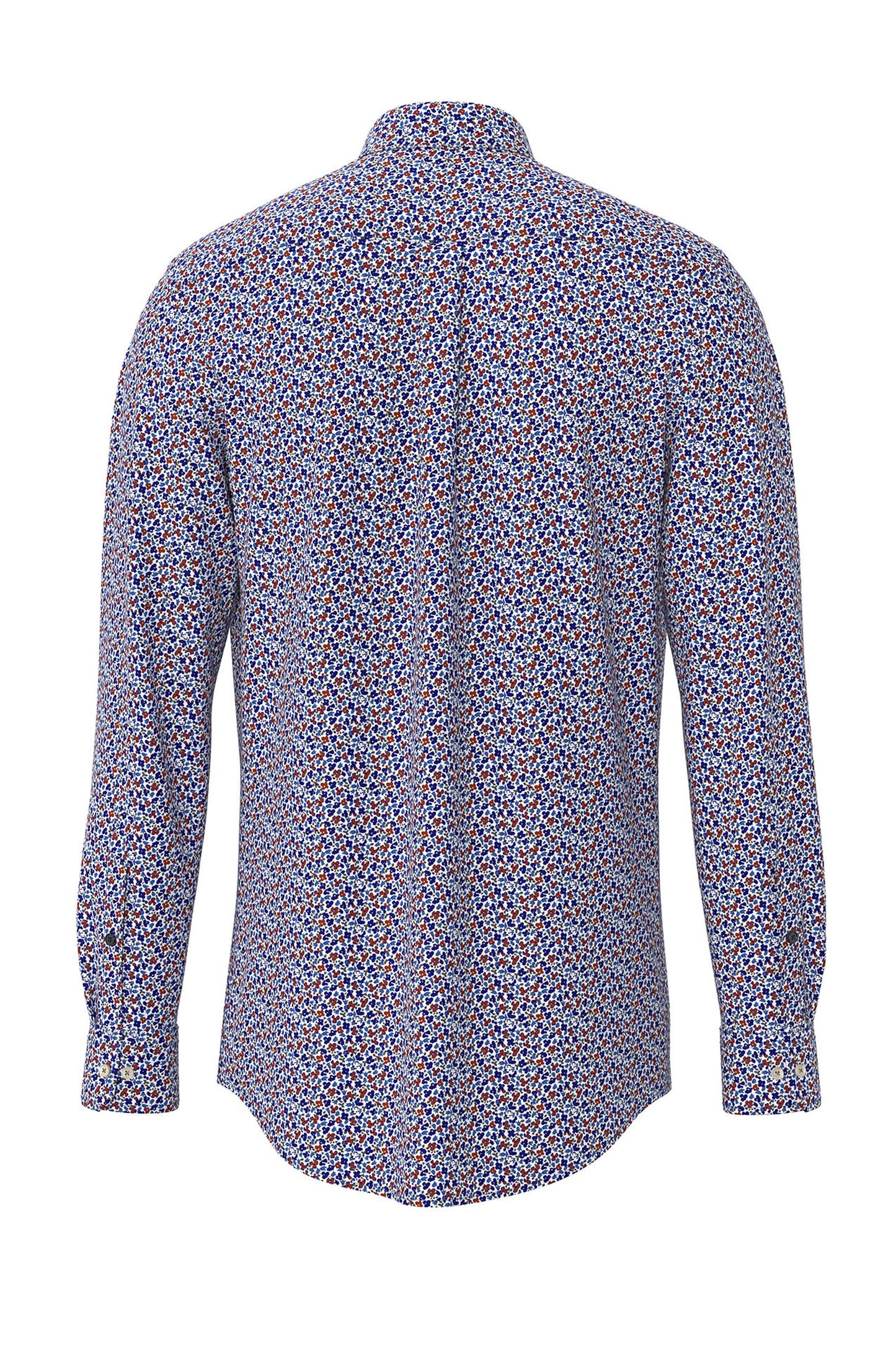 Camicia a maniche lunghe Fynch-hatton blu navy floreale