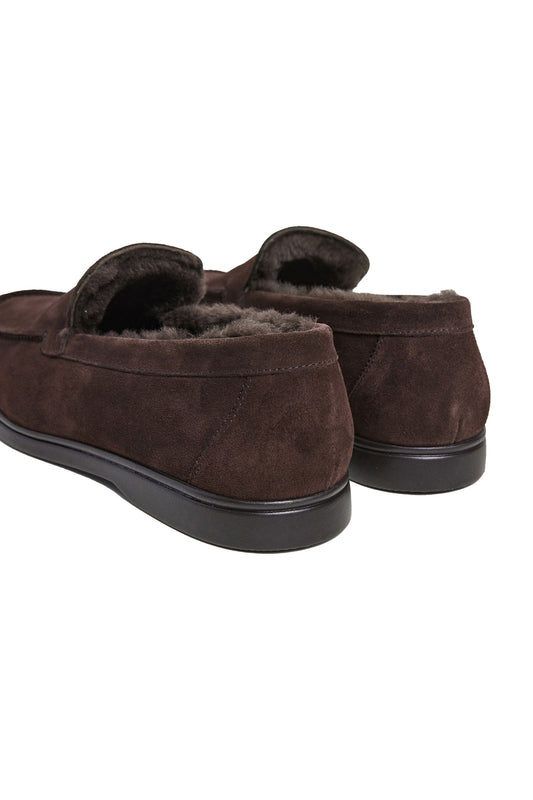 Scarpa Hackett Martin Signafur marrone scuro