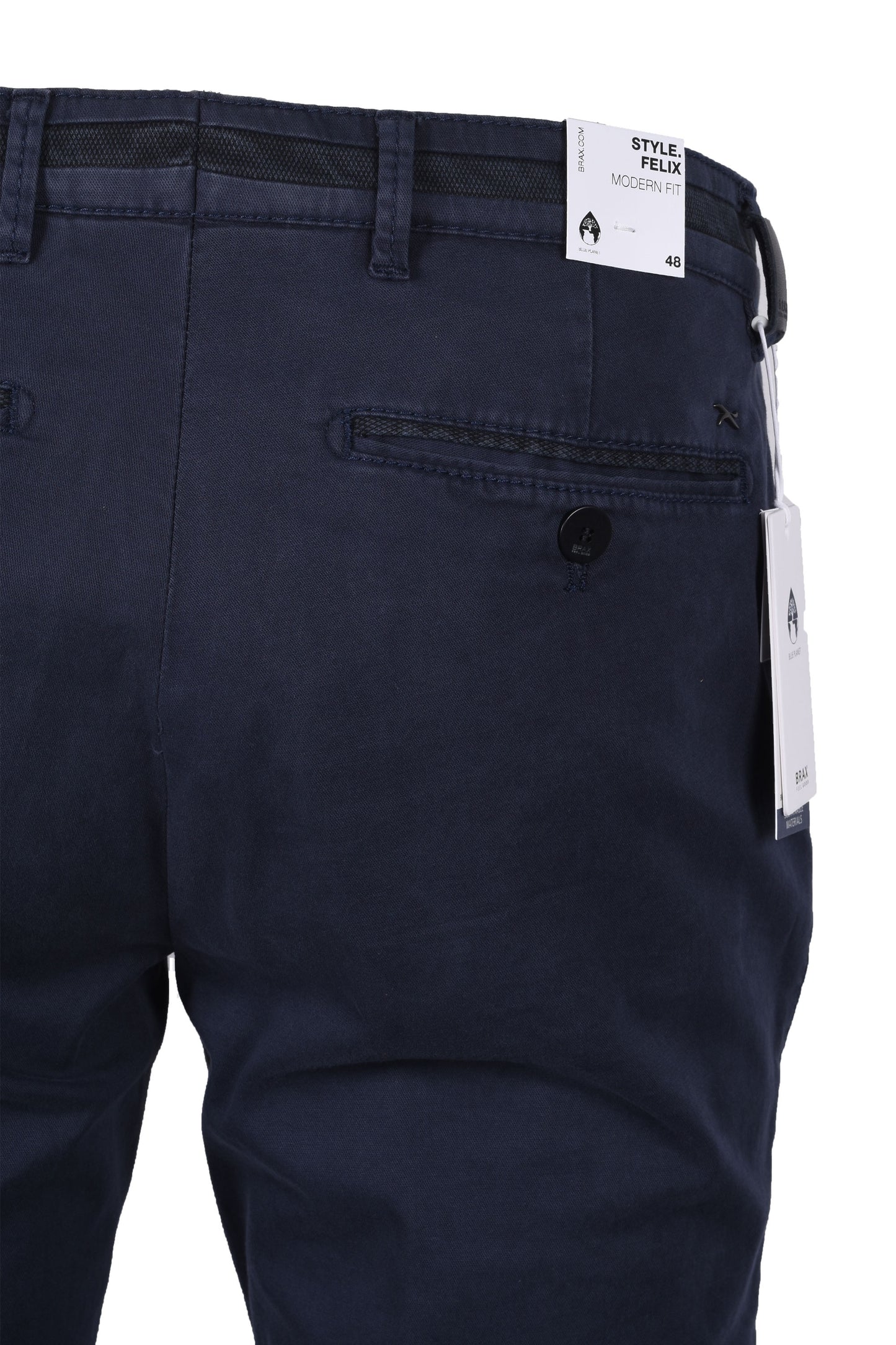 Brax Felix C Cotone Chino Blu