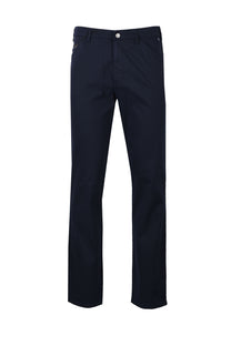 Meyer Chicago Cotton Trouser Navy Meyer