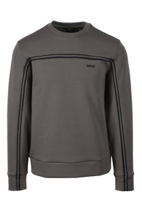 Boss Salbo 1 Sweatshirt Light Pastel Grey Boss Green