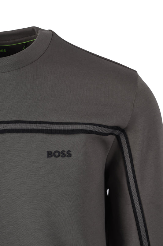 Boss Salbo 1 Sweatshirt Light Pastel Grey
