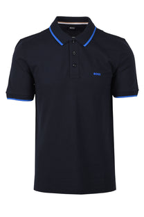 Boss Parlay 190 Polo Shirt Dark Blue Boss Black