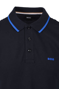 Boss Parlay 190 Polo Shirt Dark Blue Boss Black