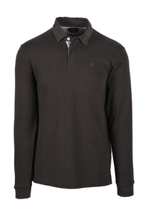 Hackett Woven Trim Rugby Deep Green Hackett