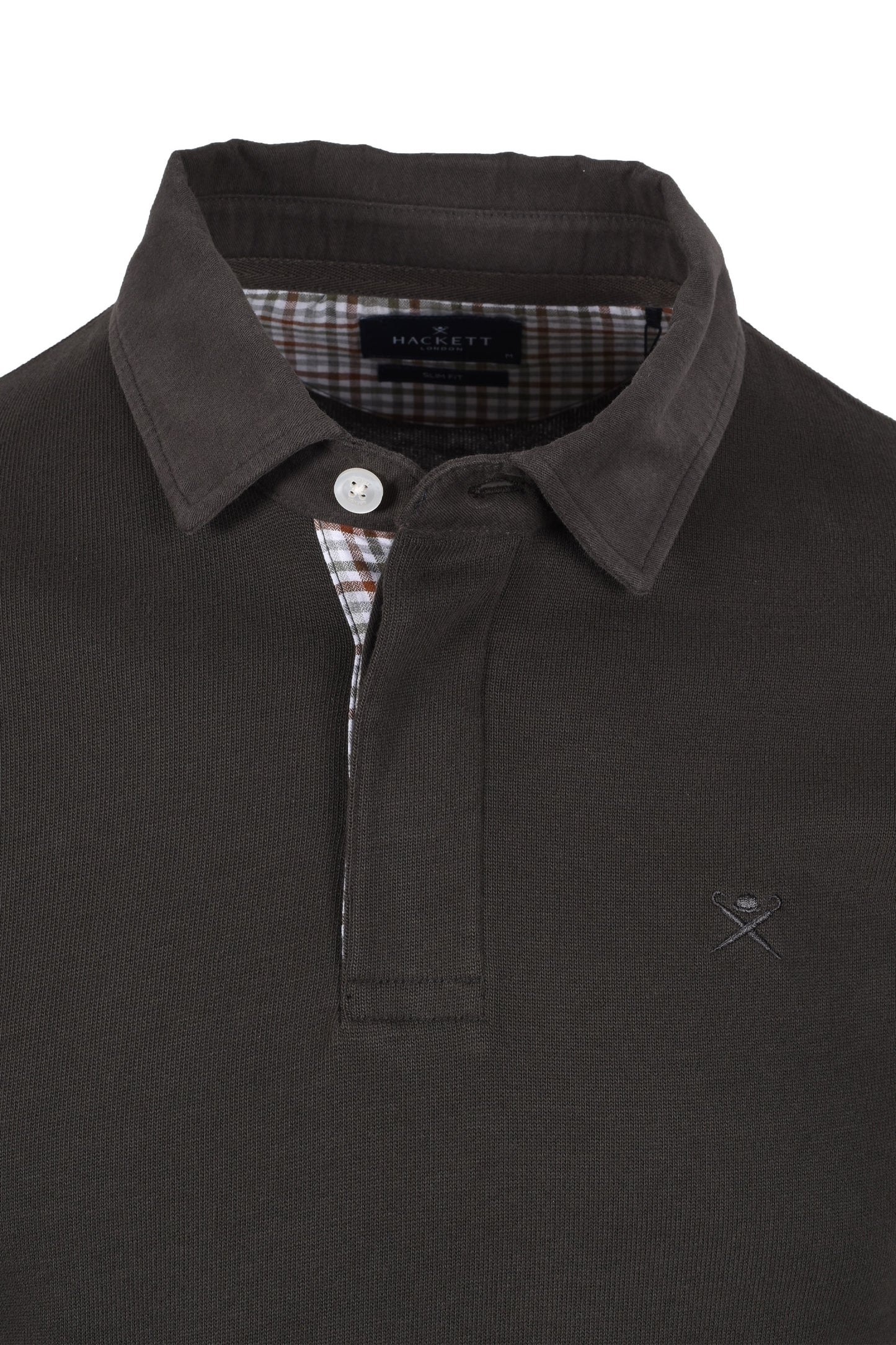 Hackett Woven Trim Rugby Deep Green