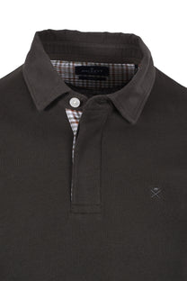 Hackett Woven Trim Rugby Deep Green Hackett