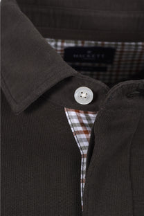 Hackett Woven Trim Rugby Deep Green Hackett