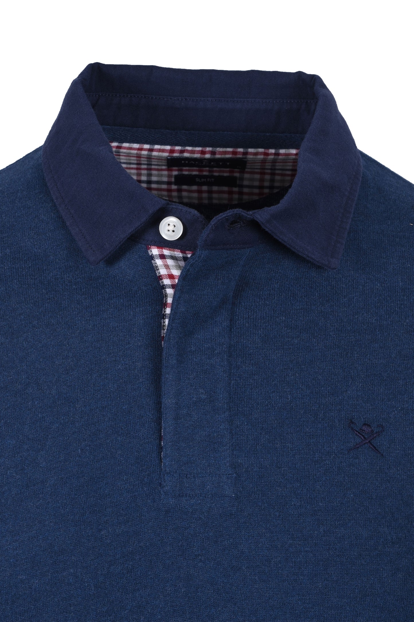 Hackett Woven Trim Rugby Encre Bleu