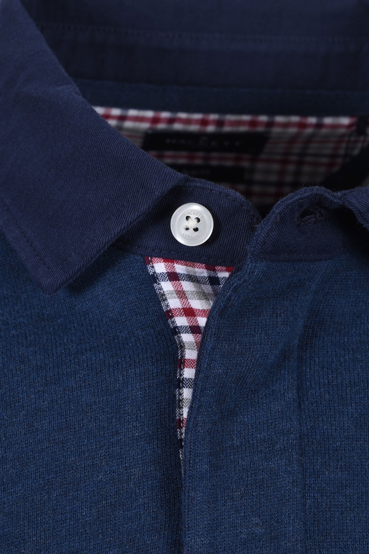 Hackett Woven Trim Rugby Encre Bleu