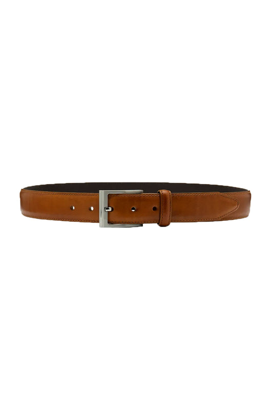 Cintura in pelle formale Loake Philip Tan