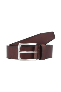 Boss Black Jor Leather Belt Medium Brown Boss Black