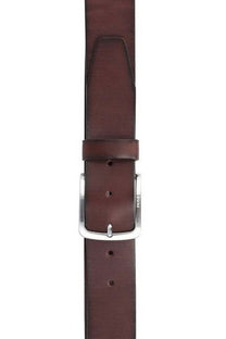 Boss Black Jor Leather Belt Medium Brown Boss Black