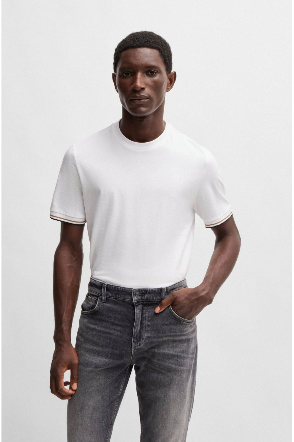 T-shirt Boss Thompson 04 blanc