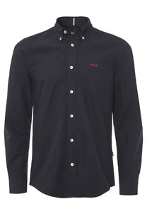 Boss H-roan-bd-e-c1-243 Casual Shirt Dark Blue Boss Black