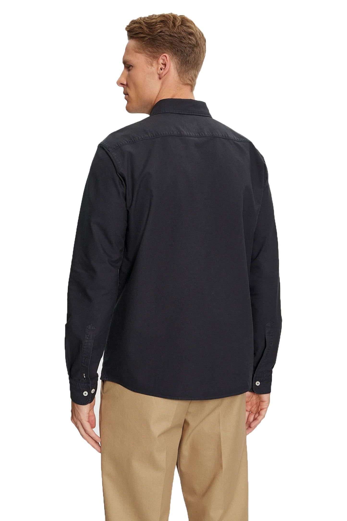 Boss H-roan-bd-e-c1-243 Casual Shirt Dark Blue