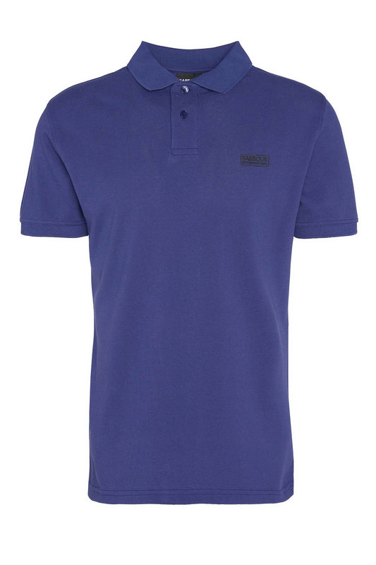 Polo Barbour International Essential bleu roi
