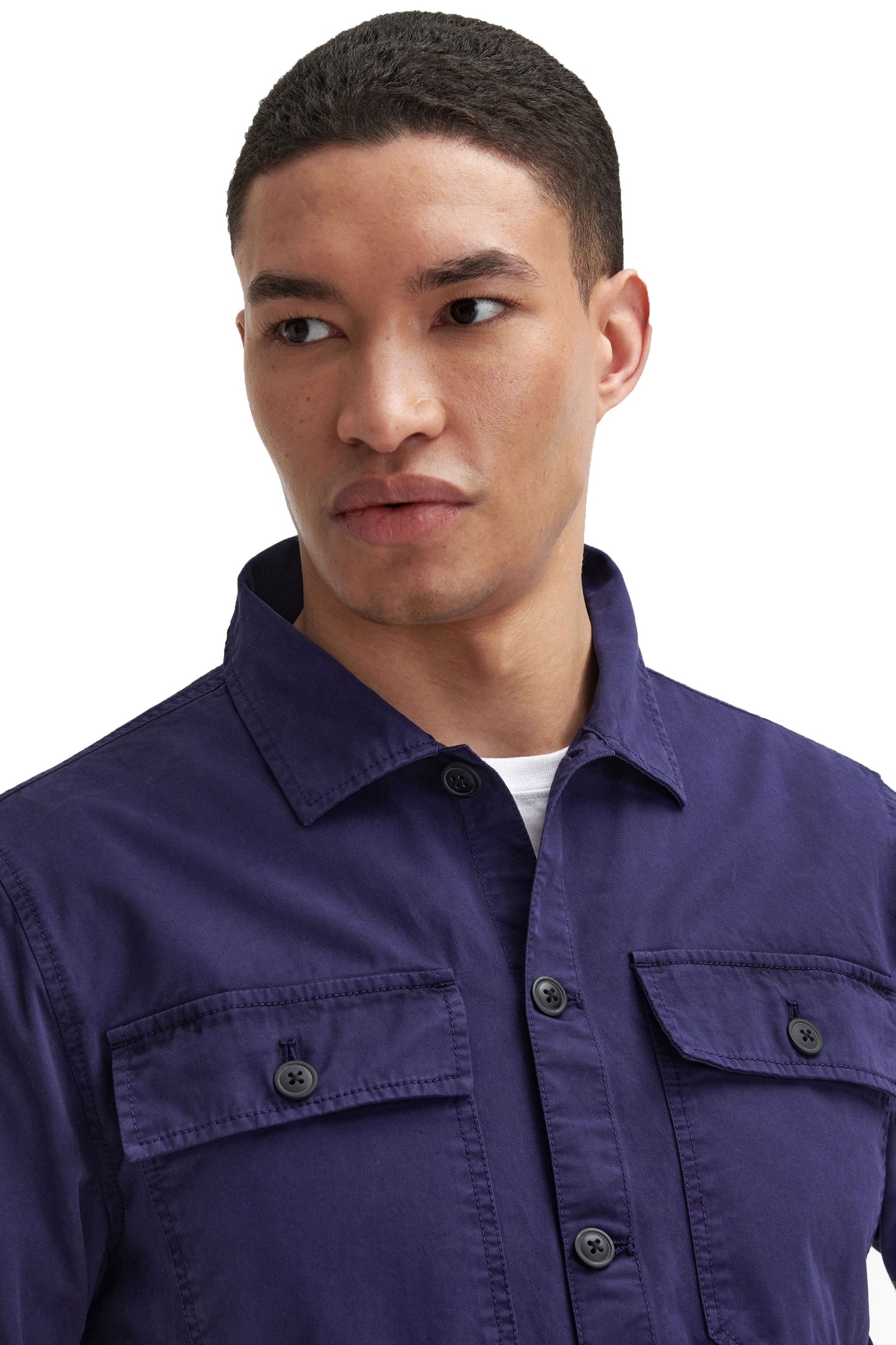 Barbour International Arlo Overshirt blu reale