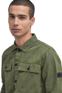 Barbour International Arlo Overshirt Burnt Olive Barbour International