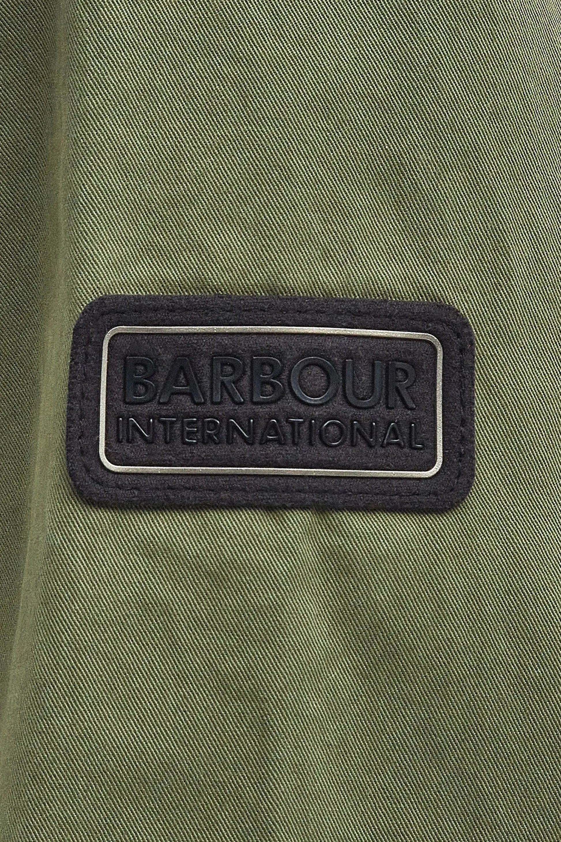Barbour International Arlo Overshirt Burnt Olive Barbour International