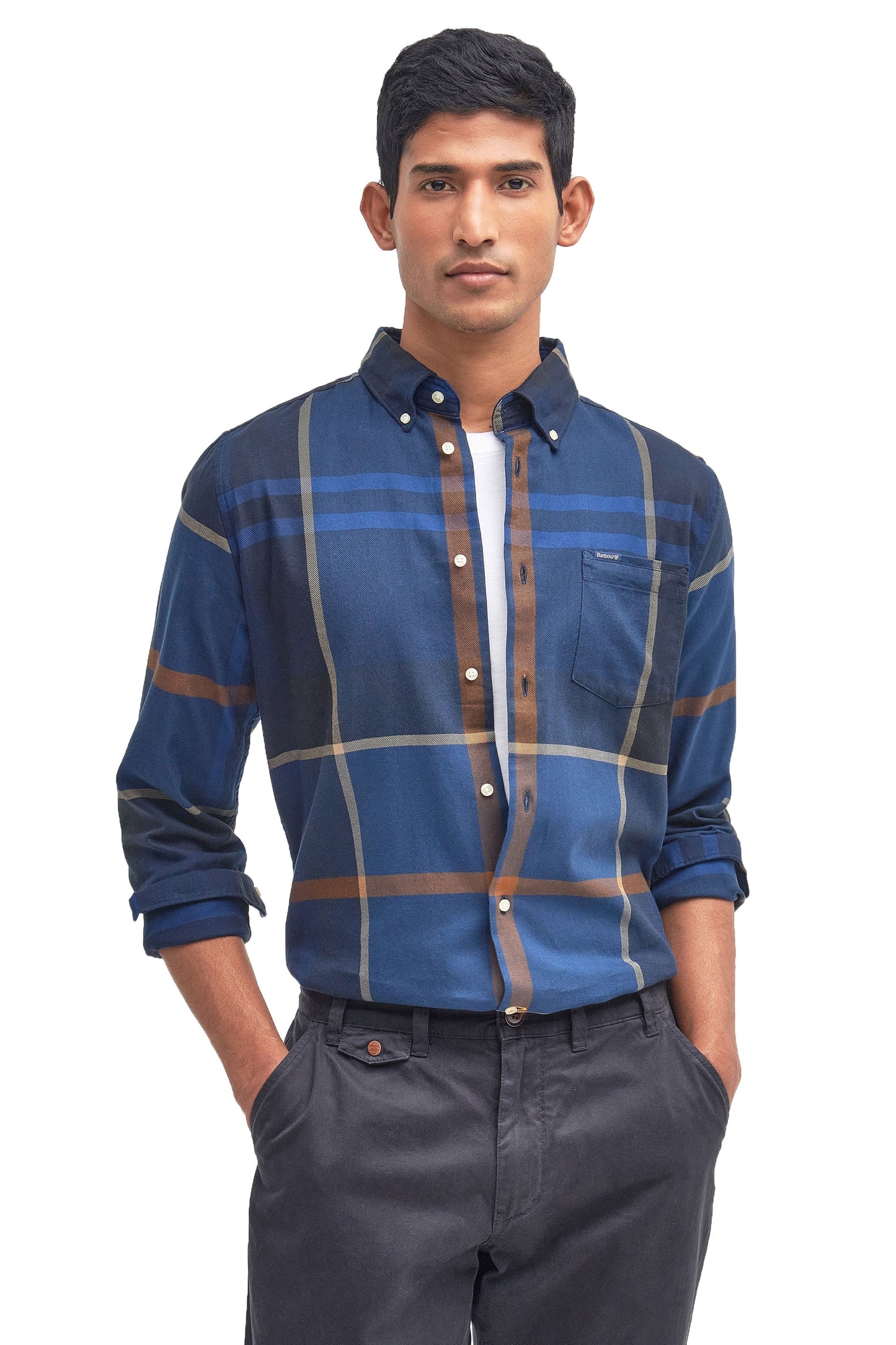 Barbour Dunoon Shirt Midnight