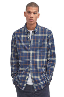 Barbour Crossfell Shirt Blue Barbour