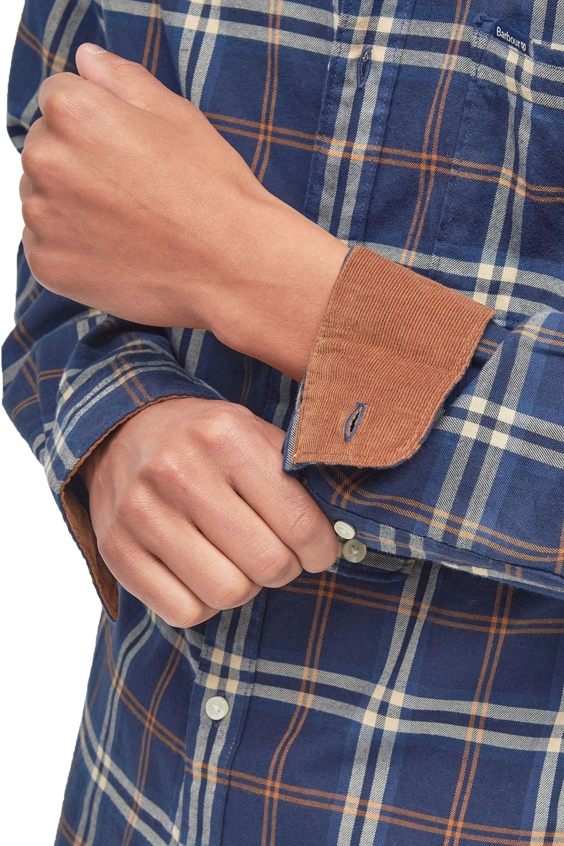 Barbour Crossfell Shirt Blue Barbour