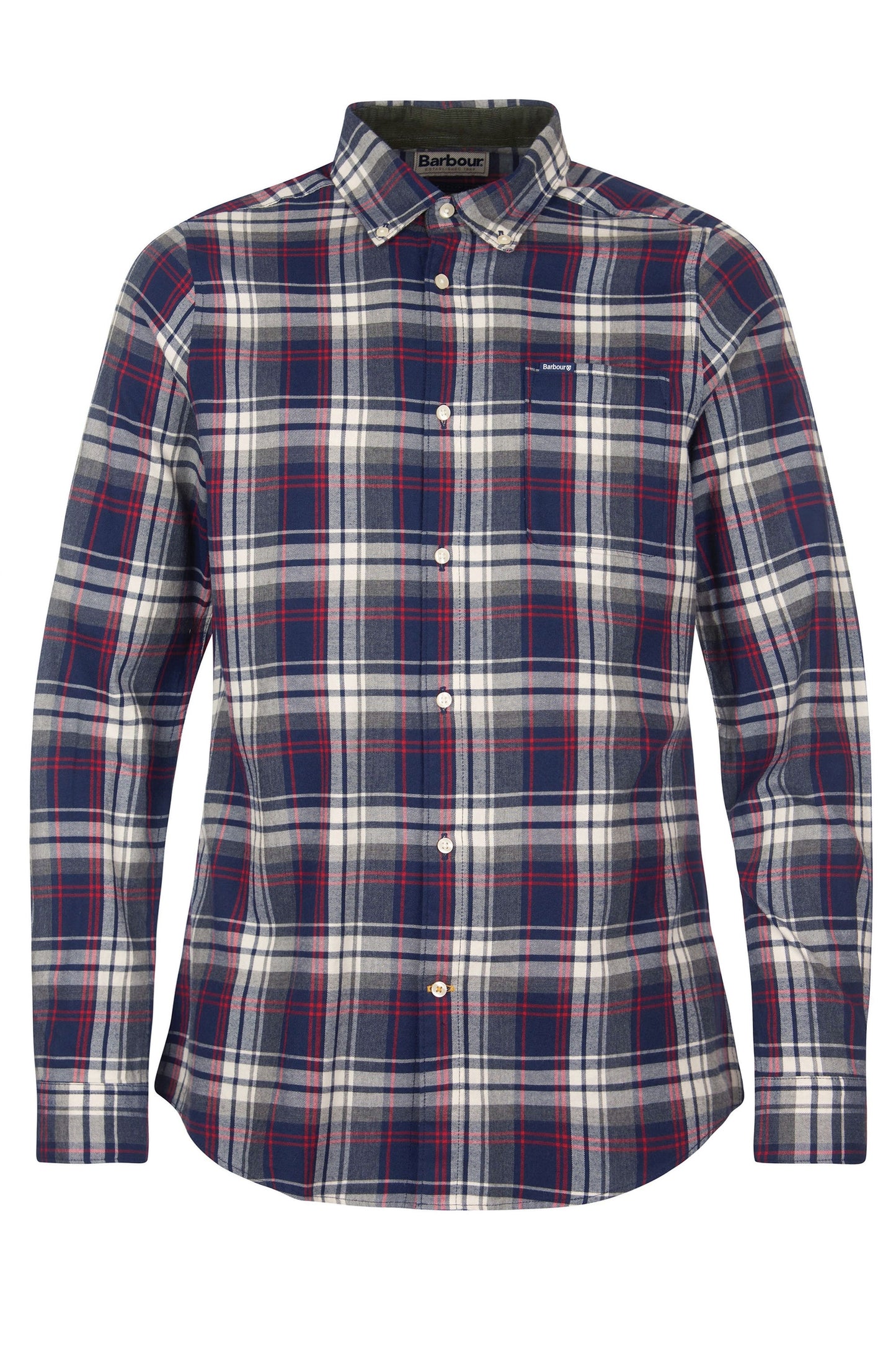 Barbour Crossfell Shirt Navy