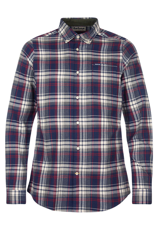 Barbour Crossfell Shirt Navy