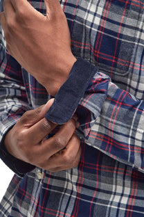 Barbour Crossfell Shirt Navy Barbour