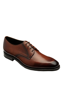 Loake Gosling Plain Derby Shoe Scotch Patina Loake