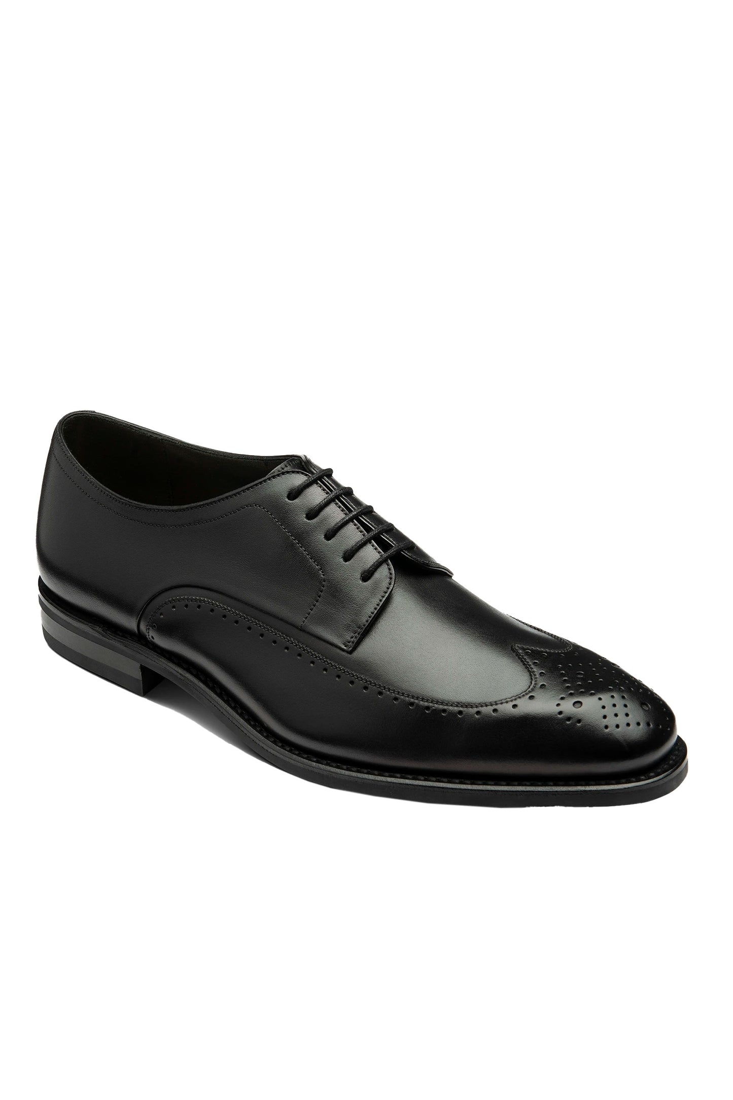 Derby perforé Loake Bale noir