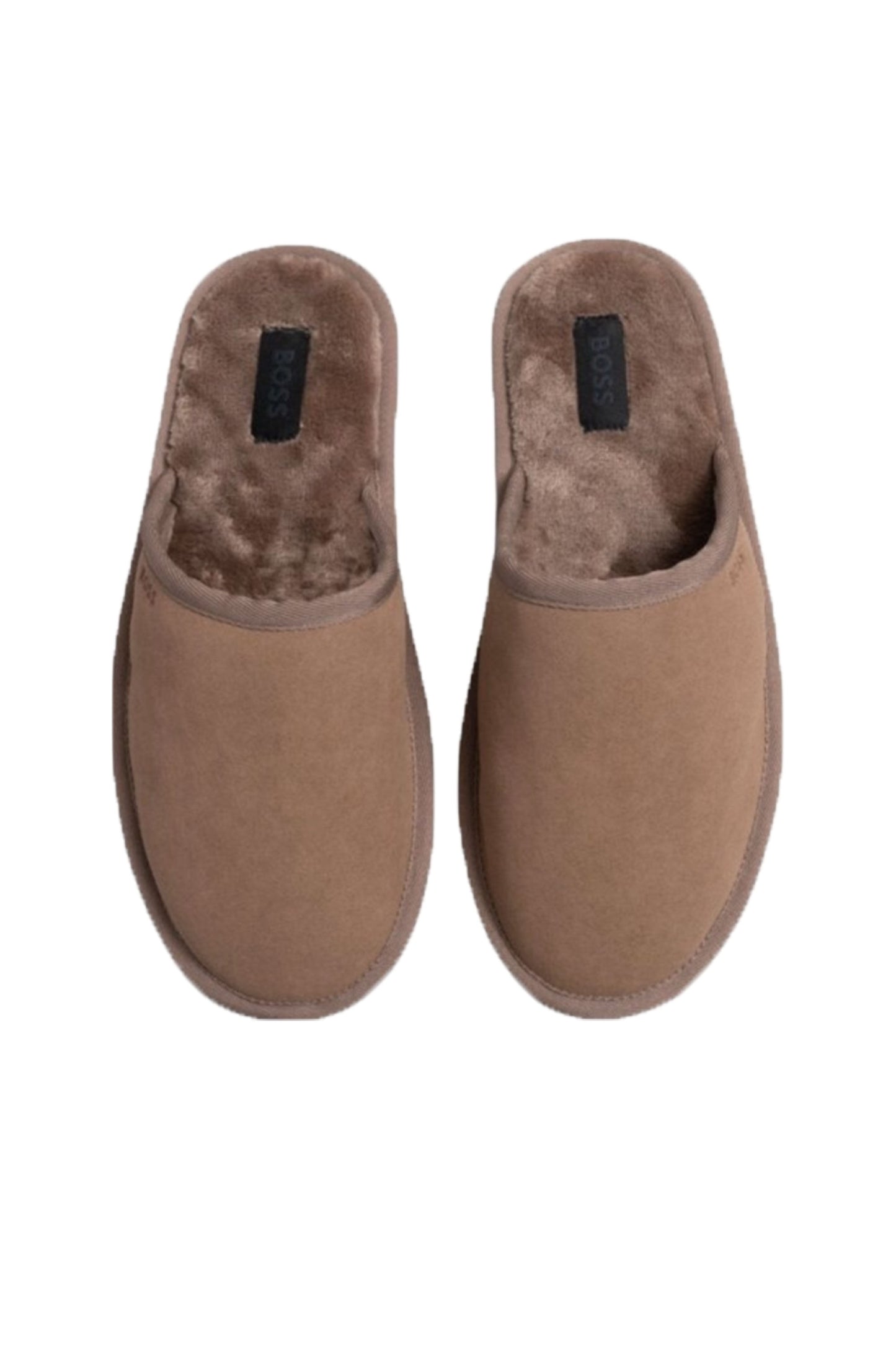 Boss Home Pantofole da uomo Beige medio