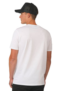 Sandbanks Badge Logo T-shirt White Sandbanks