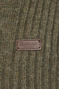Barbour Nelson Essential Half Zip Knitwear Seaweed Barbour
